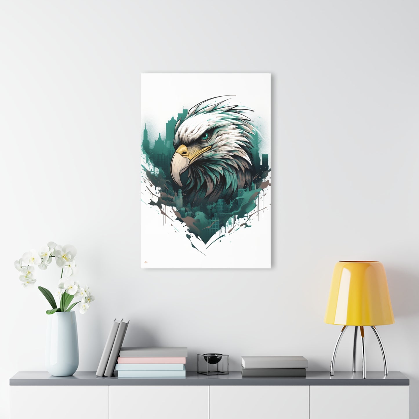 Eagle's Ascent, Philadelphia, Football, Fan Concept Style, Acrylic Wall Art