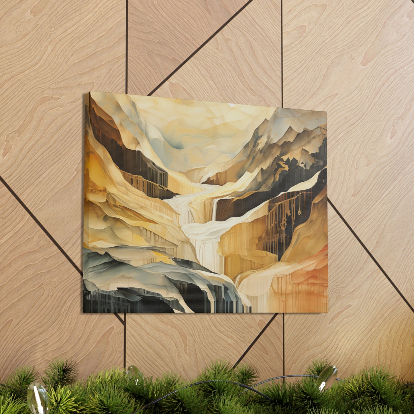 Mountain Range Canvas Art