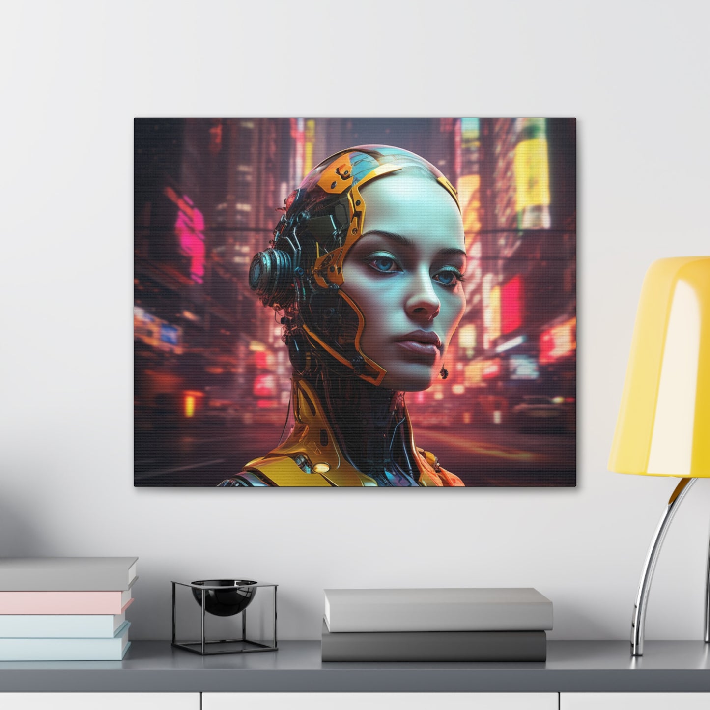 Fashion Bot Canvas Art