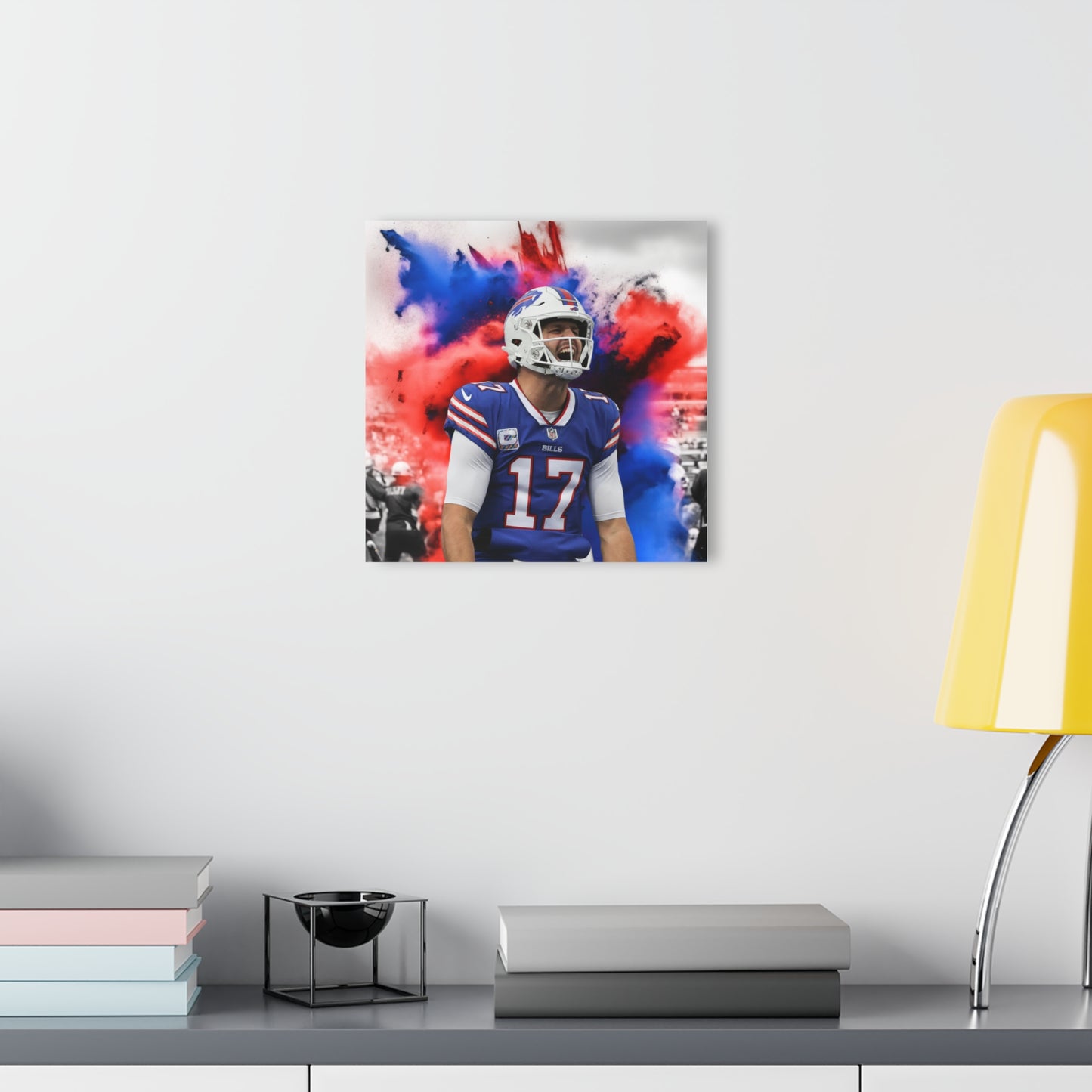 Allen, Bills Fan Concept, Football Lover, Acrylic Wall Art