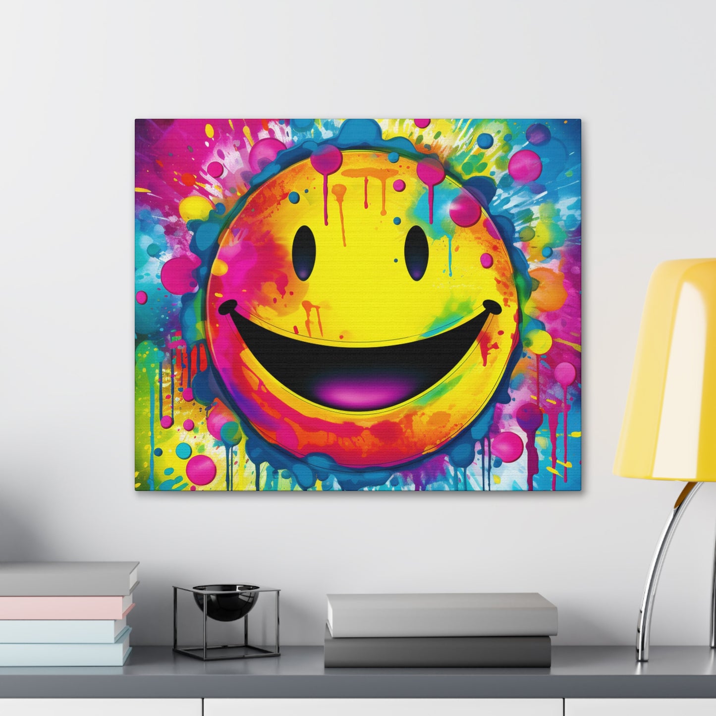 Just Smile Canvas Art