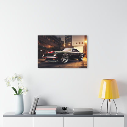 Street Racer, Landscape Concept Style, Acrylic Wall Art