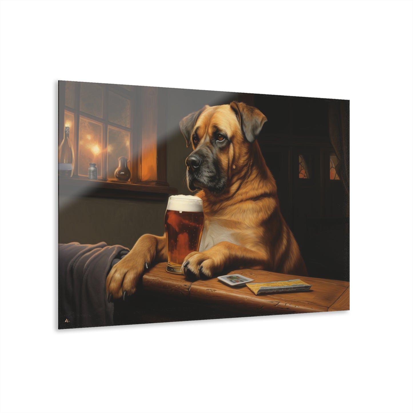 Draft Dog, Animal Concept Style, Acrylic Wall Art