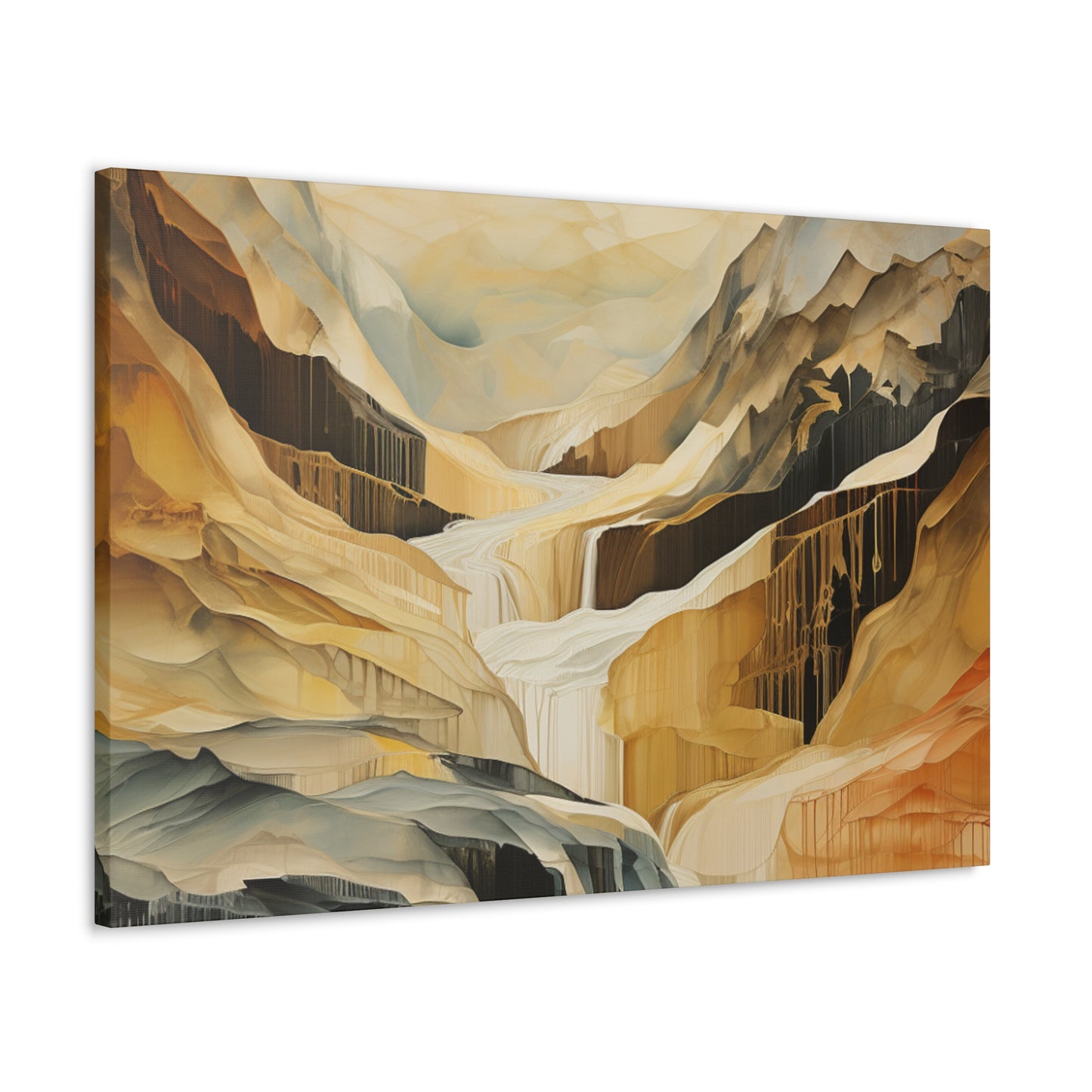 Mountain Range Canvas Art