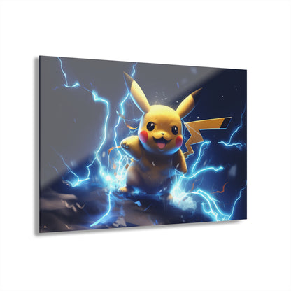 Pika, Color Splash, Concept Style, Acrylic Wall Art