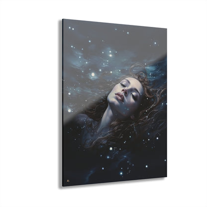 Star Gazer, Space Concept Style, Acrylic Wall Art