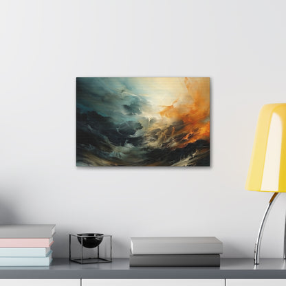 Fire storm Canvas