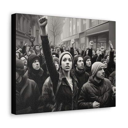 Protest Canvas Art