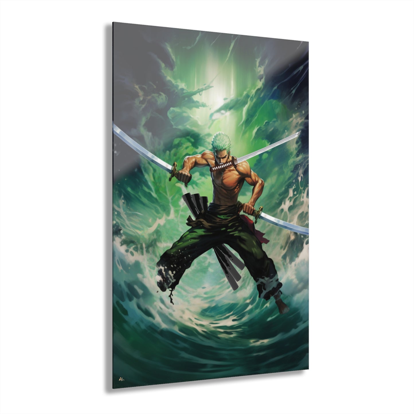 Roronoa Zoro, Pop Culture Concept Style, Acrylic Wall Art