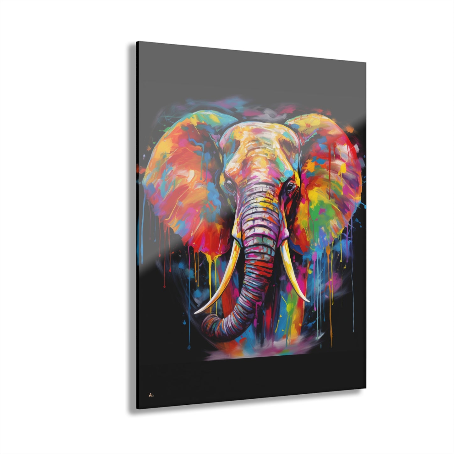 Tusk, No Background, Animals Concept Style, Acrylic Wall Art