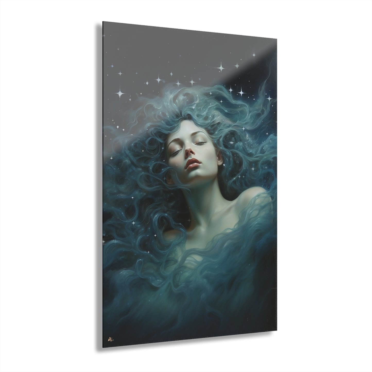 Ethereal Dream, No Background, Space Concept Style, Acrylic Wall Art