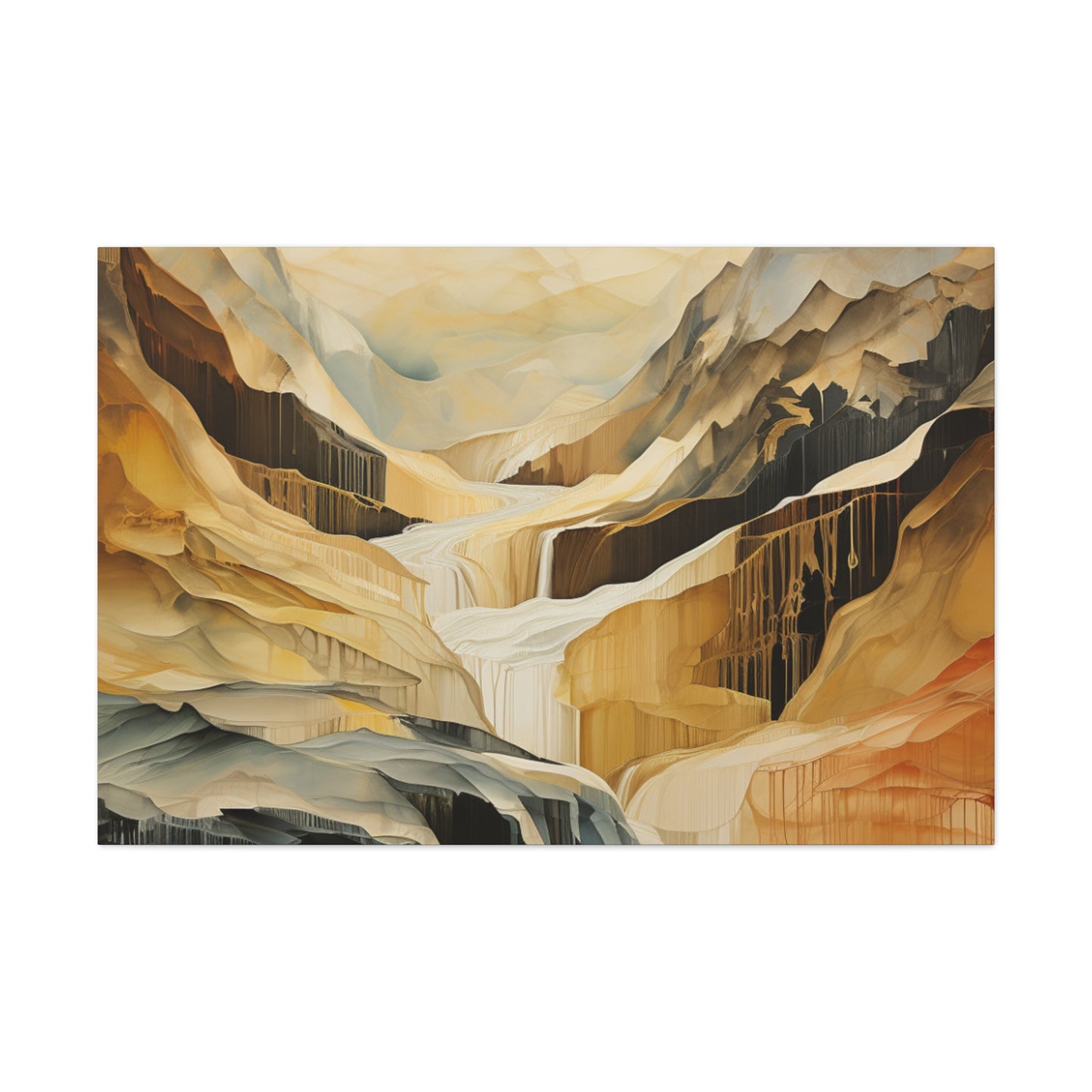 Mountain Range Canvas Art