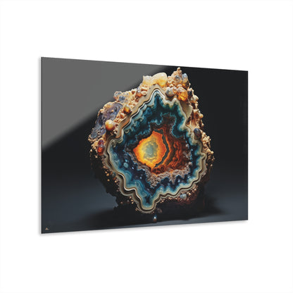 The Eye Geode, Abstract, Concept, Acrylic Wall Art