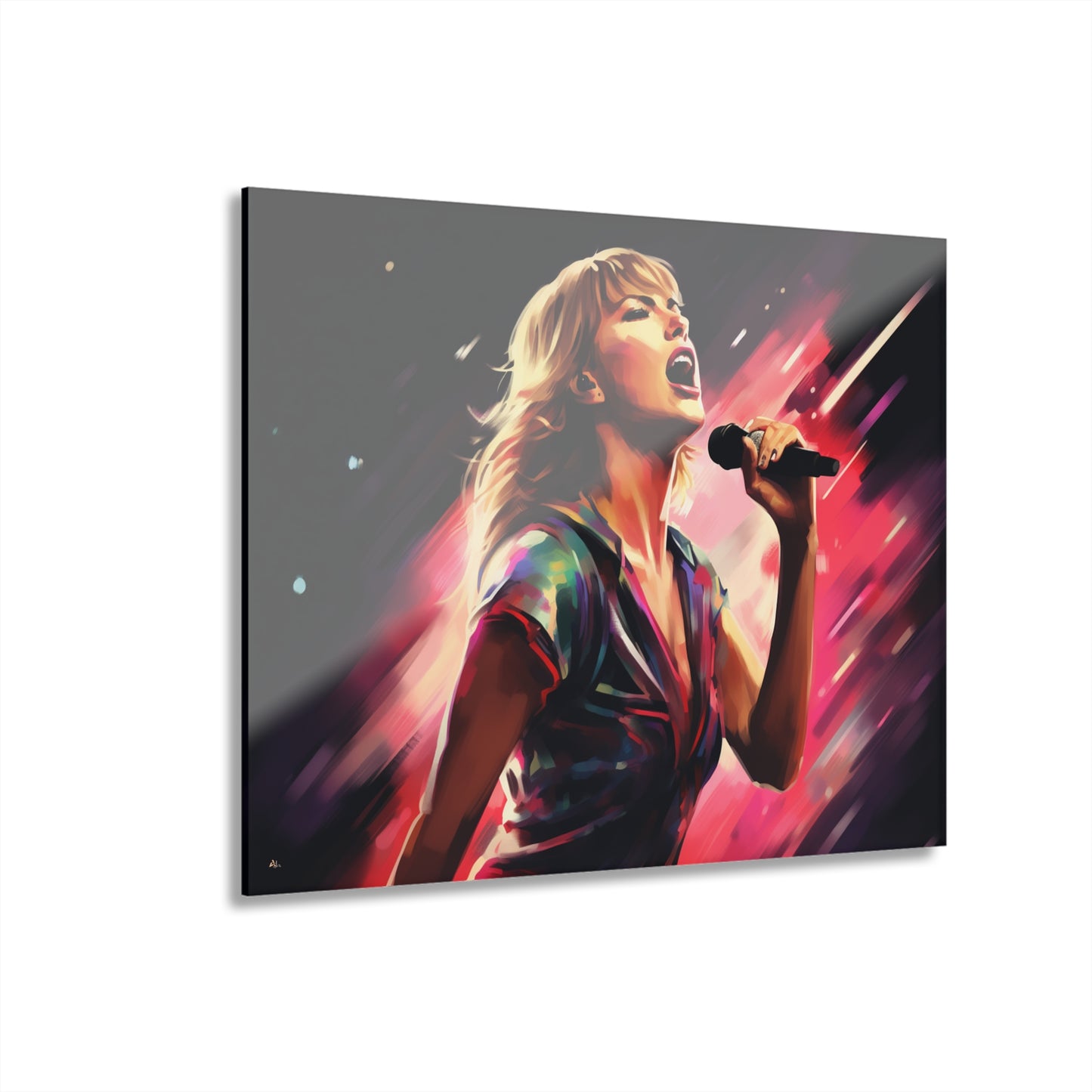 Shake it off, Pop Culture, Color Splash, Concept Art, Acrylic Wall Art