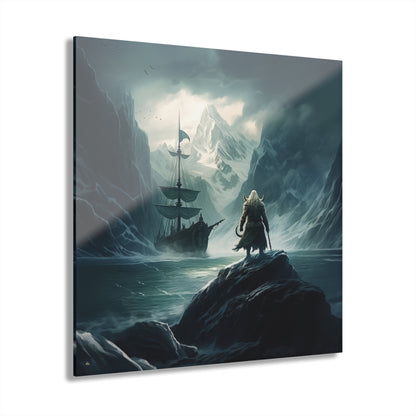 Norse Viking, Mythology, Original Concept Style, Acrylic Wall Art