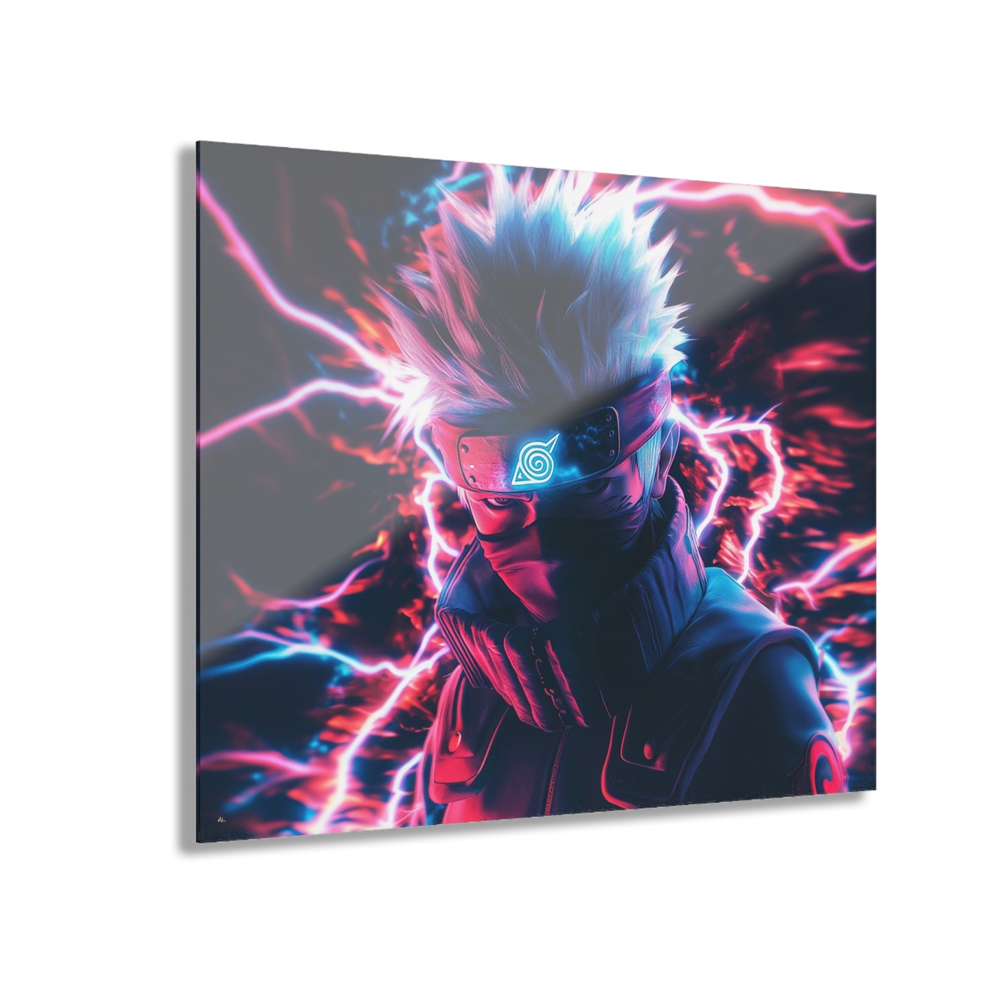 Kakashi Dark Energy, Naruto, Fan Concept, Acrylic Wall Art