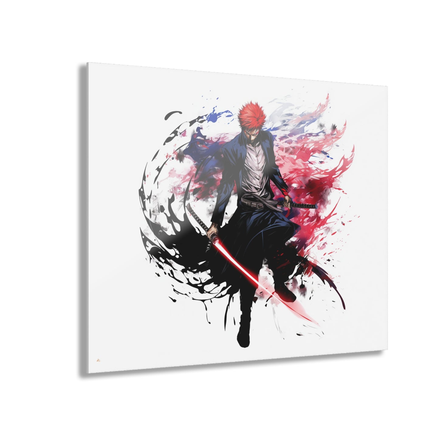 Saber Blade (Enzo), Anime, Color Splash, Concept Style, Acrylic Wall Art