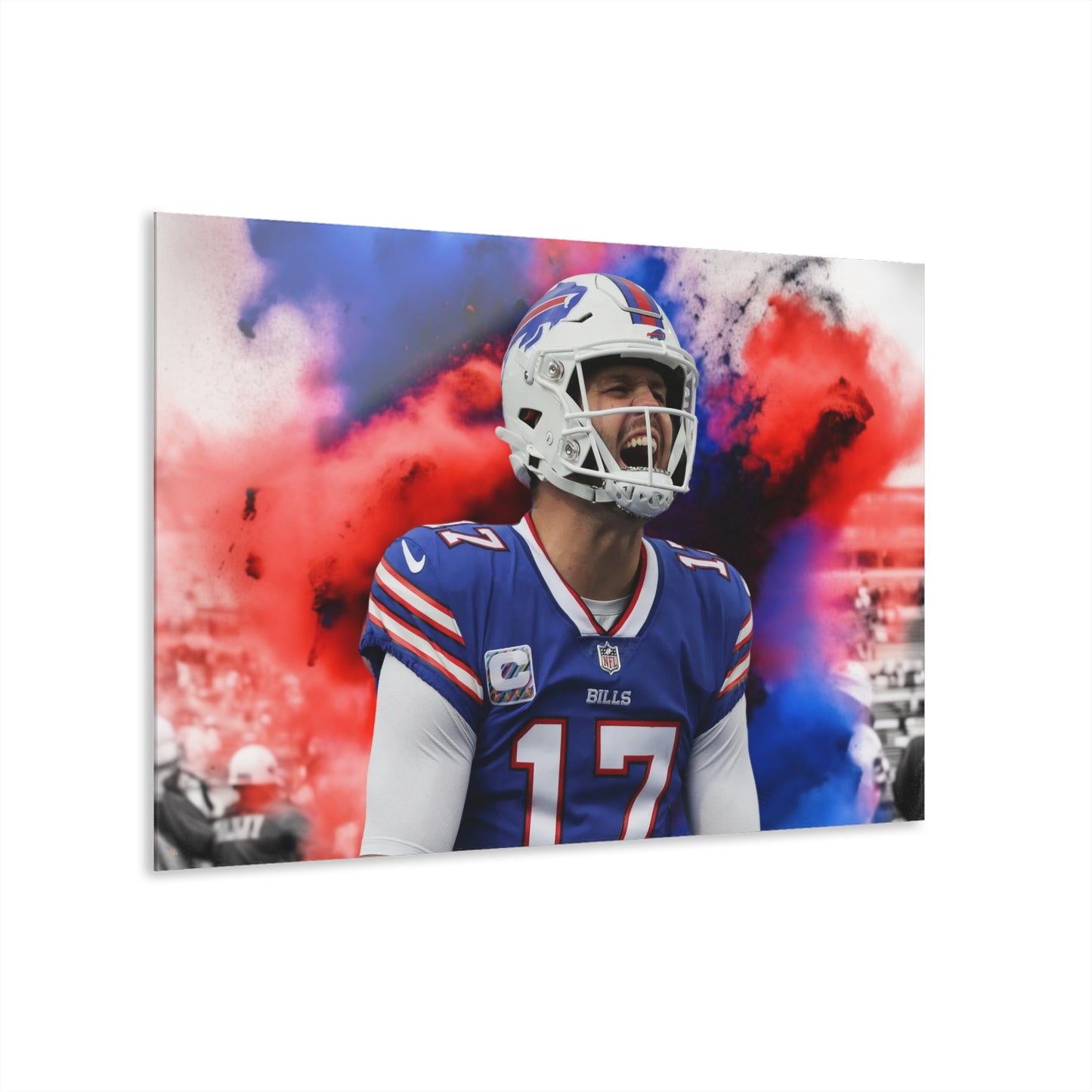 Allen, Bills Fan Concept, Football Lover, Acrylic Wall Art