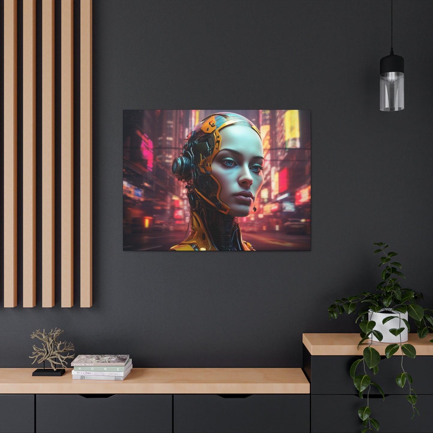 Fashion Bot Canvas Art