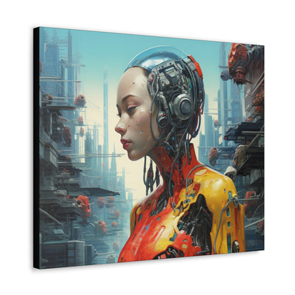 Pretty AI Canvas Art