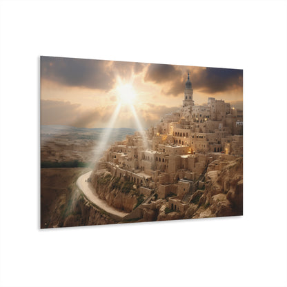 Biblical, Landscape, Location, Concept, Acrylic Wall Art