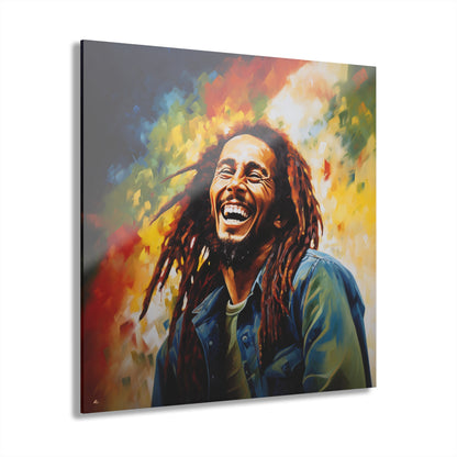 Marley, Pop Culture, Musician, Color Splash, Concept Style, Acrylic Wall Art