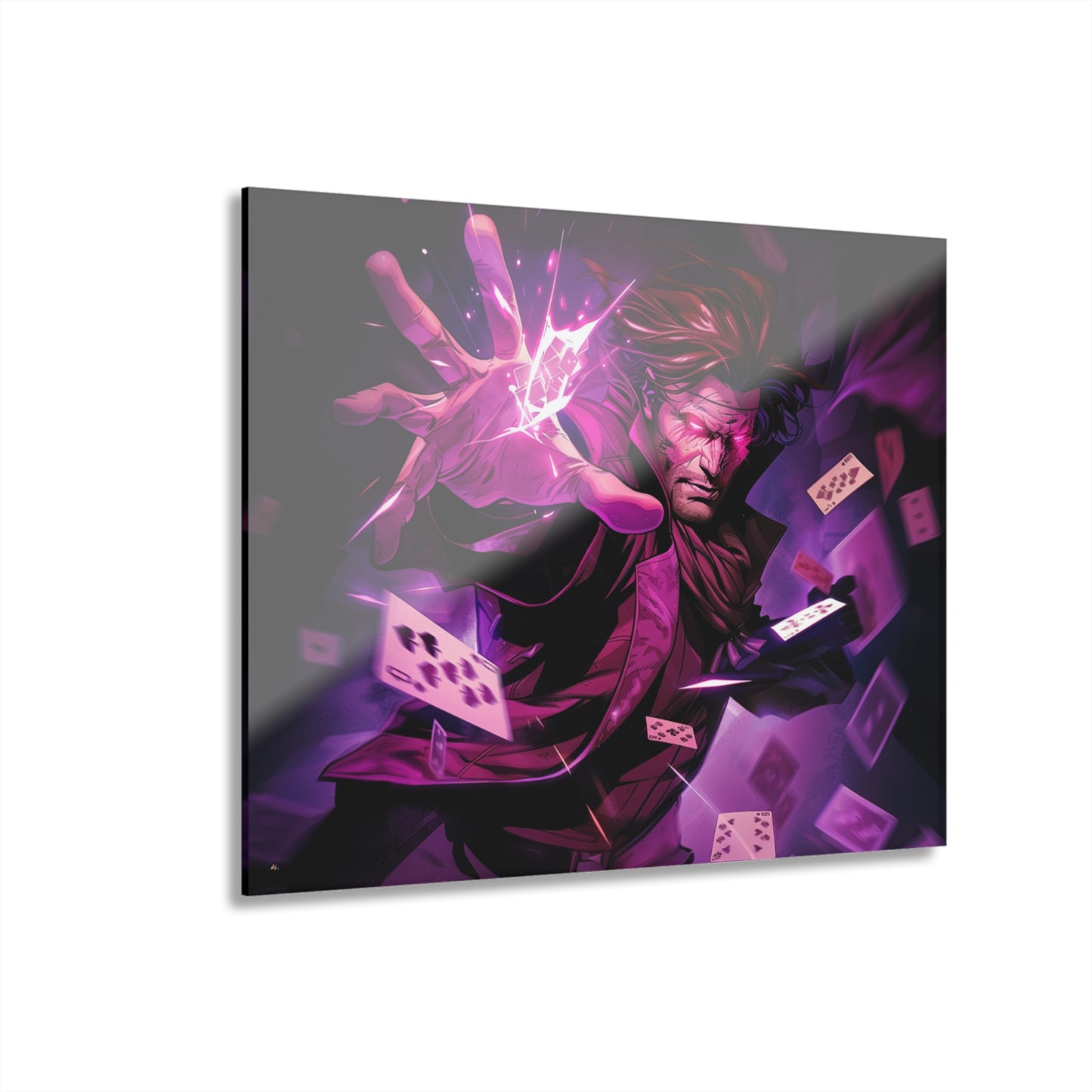 Pick a Card, Gambit, X-men Acrylic Wall Art