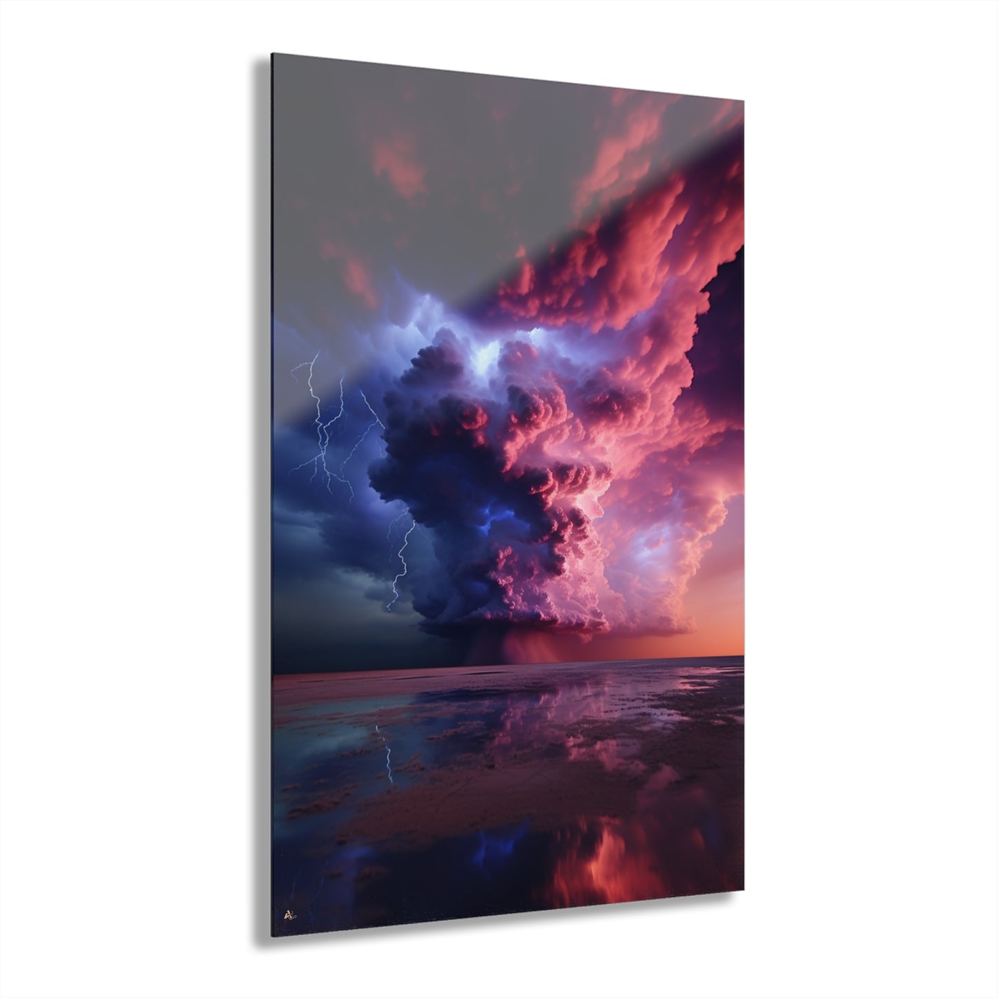 Thunderstruck, Landscape style, Concept Acrylic Wall Art