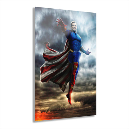 Homelander, The Boys Comic, Concept Style, Acrylic Wall Art