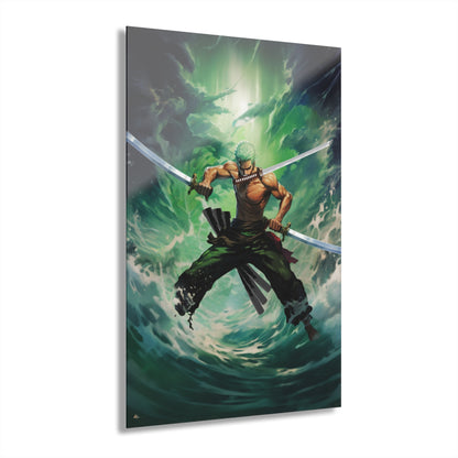 Roronoa Zoro, Pop Culture Concept Style, Acrylic Wall Art