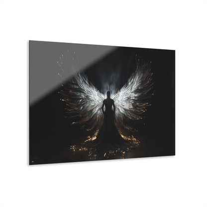 Fallen Angel, Spiritual, Concept Style, Acrylic Wall Art