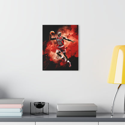 Air Jordan Color Splash, Basketball Fan Concept Style, Acrylic Wall Art