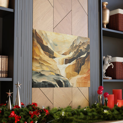 Mountain Range Canvas Art