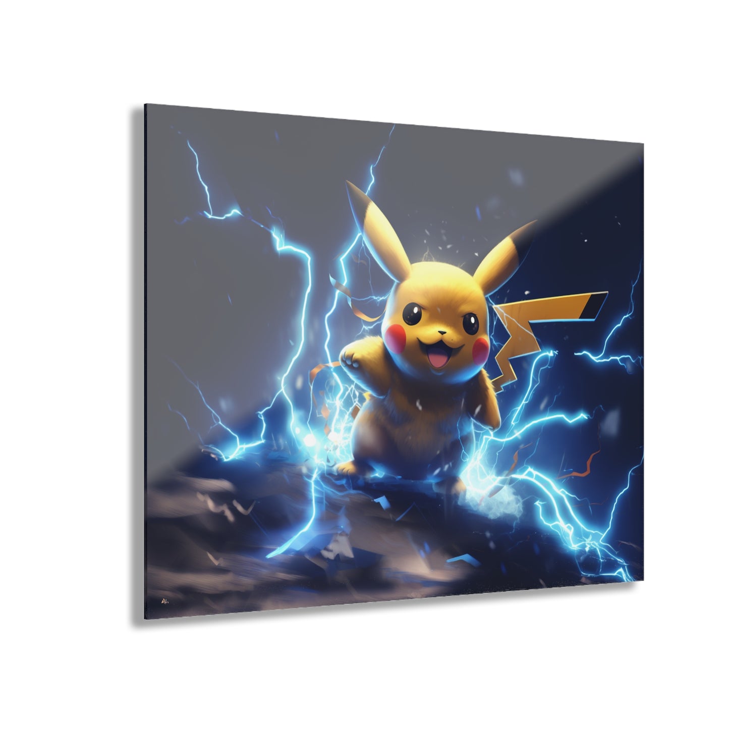 Pika, Color Splash, Concept Style, Acrylic Wall Art