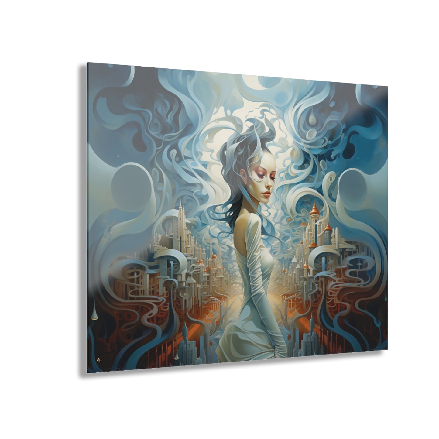 Fantasy, People Concept Style, Acrylic Wall Art