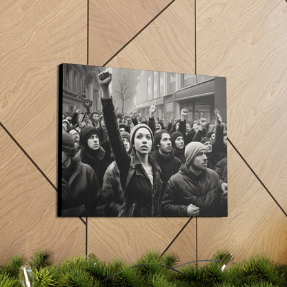 Protest Canvas Art