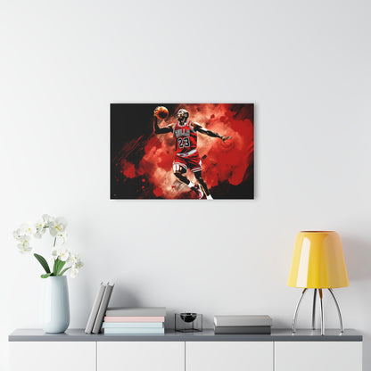 Air Jordan Color Splash, Basketball Fan Concept Style, Acrylic Wall Art