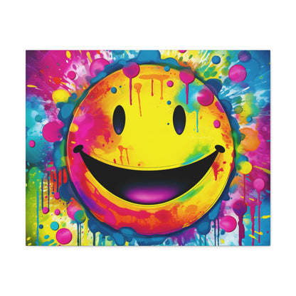 Just Smile Canvas Art