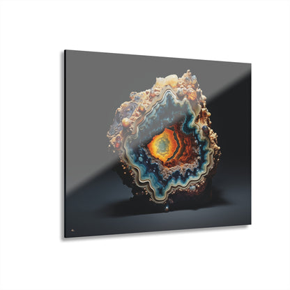 The Eye Geode, Abstract, Concept, Acrylic Wall Art