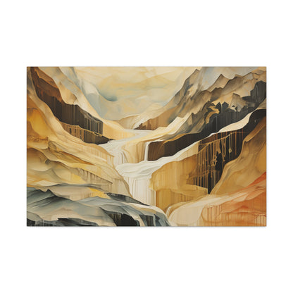 Mountain Range Canvas Art