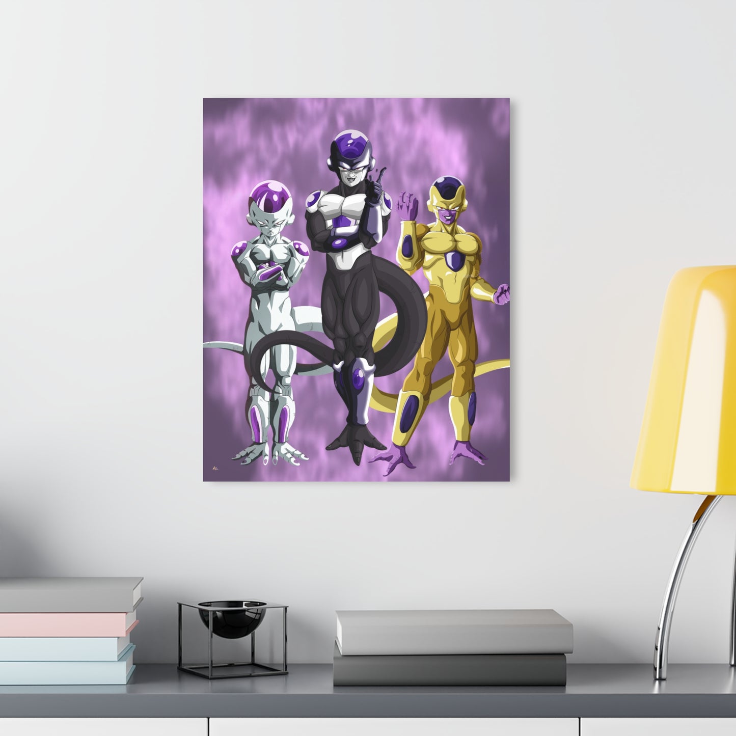 The Power of Lord Frieza, Dragonball Fan Concept, Acrylic Wall Art