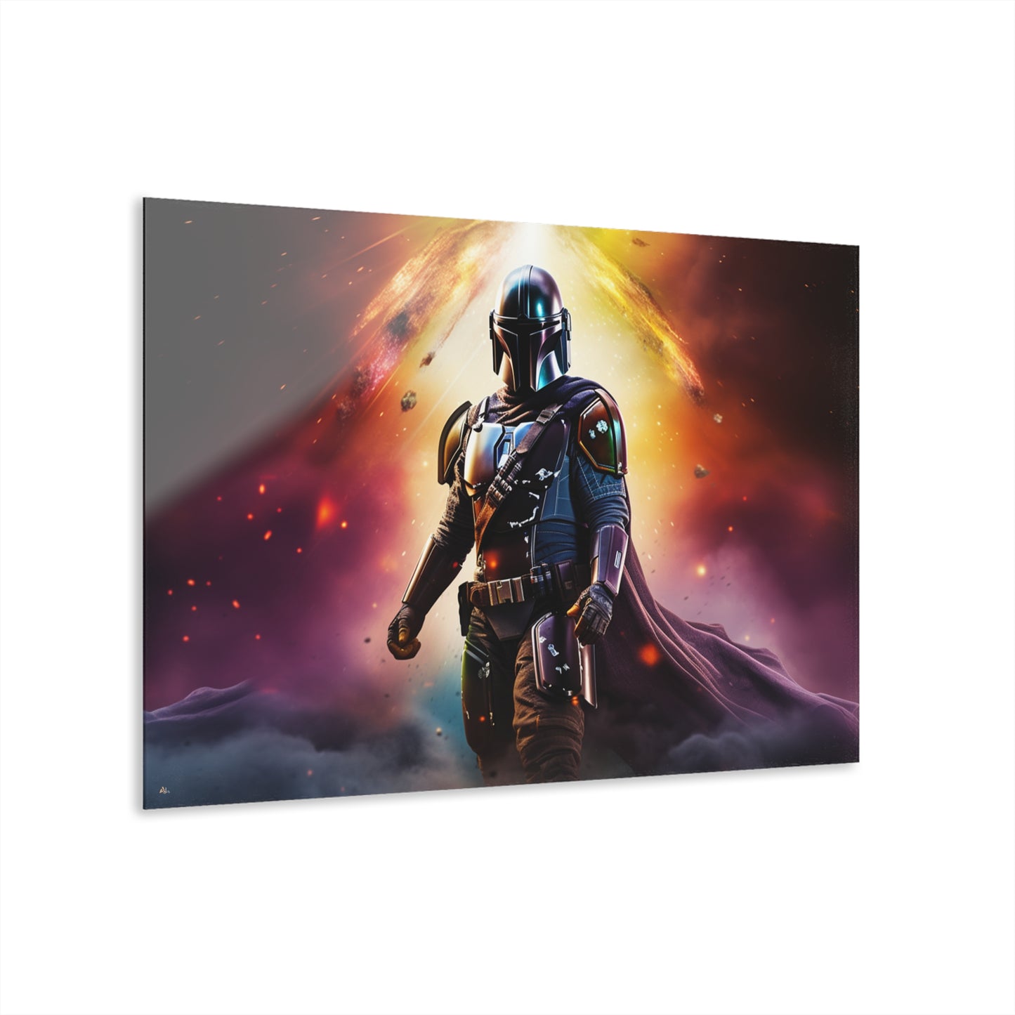 Mando, Pop Culture Concept Style, Acrylic Wall Art