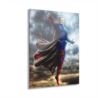 Homelander, The Boys Comic, Concept Style, Acrylic Wall Art