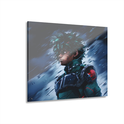 Midoriya, My Hero, Color Splash, Concept, Style, Acrylic Wall Art