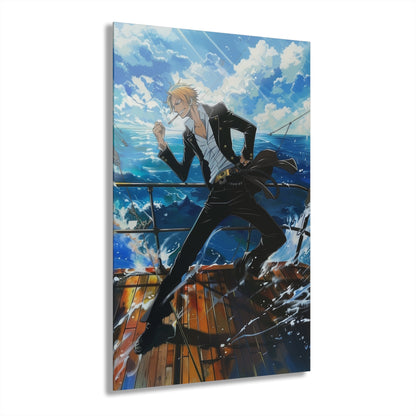 Sanji, The suave chef, One Piece, collectors concept Acrylic Wall Art