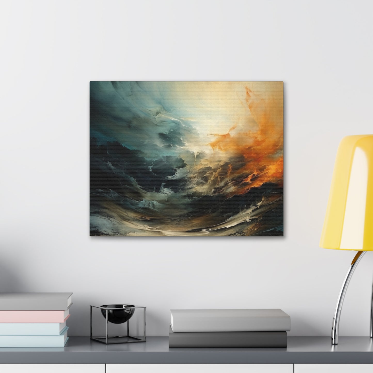 Fire storm Canvas