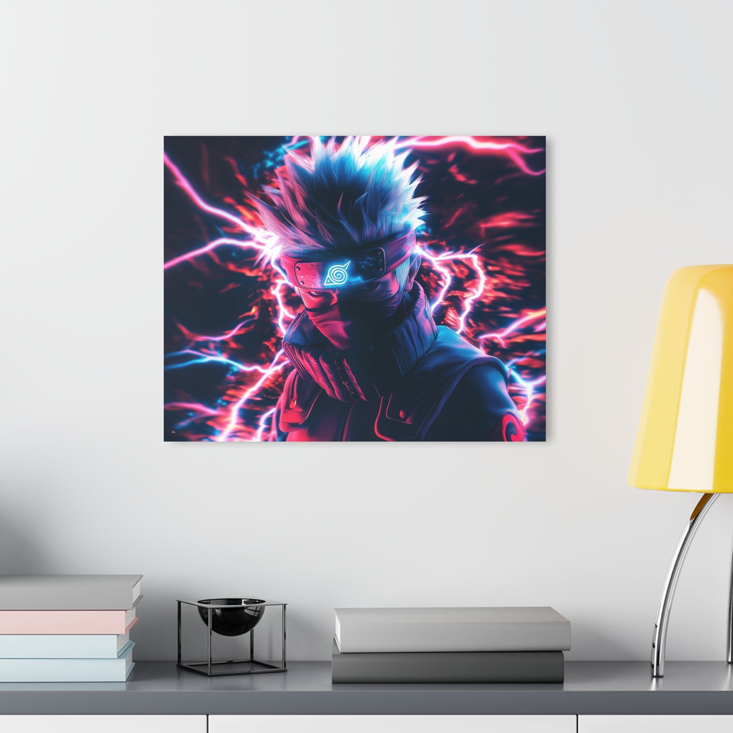 Kakashi Dark Energy, Naruto, Fan Concept, Acrylic Wall Art