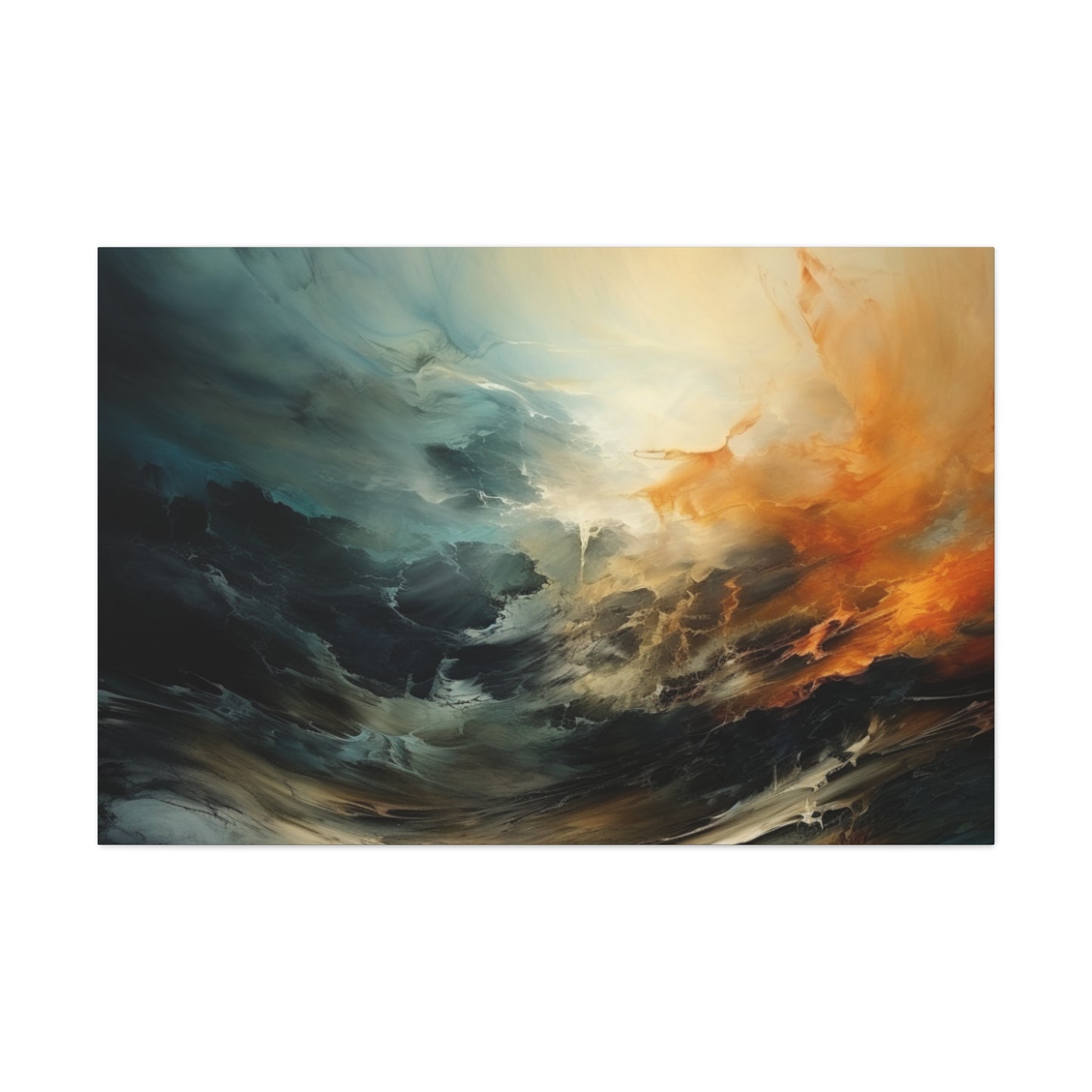 Fire storm Canvas