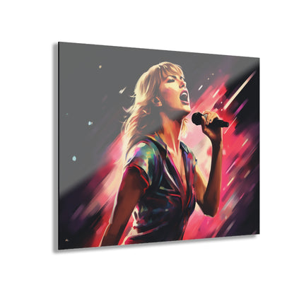 Shake it off, Pop Culture, Color Splash, Concept Art, Acrylic Wall Art