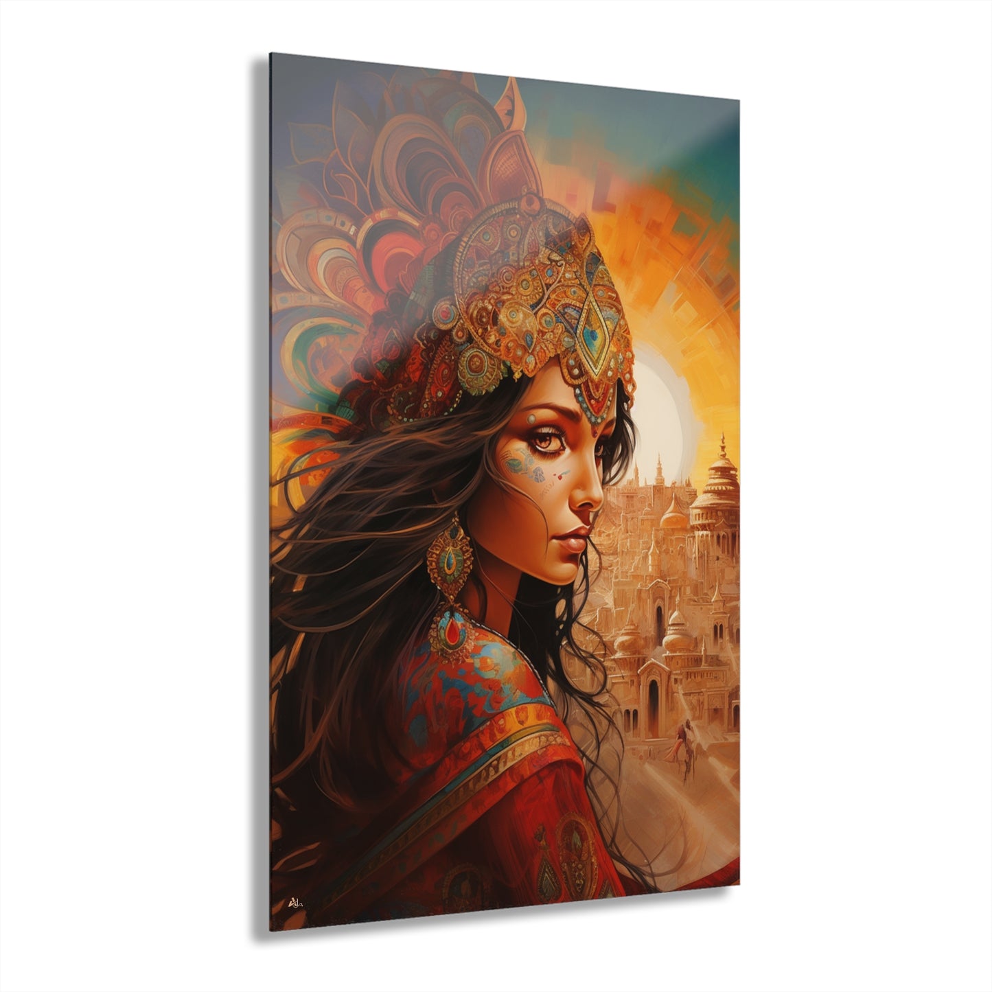 Desert Princess, People Concept Style, Acrylic Wall Art